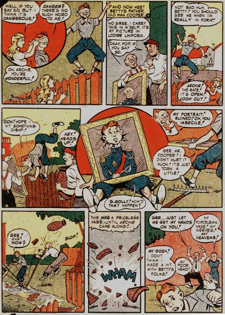 Bob Montana- Archie (Pep # 22, 1941)